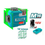 NIVEL LASER 12 LÍNEAS + ACCESORIOS TOTAL