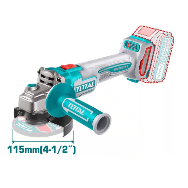 Combo Taladro de Impacto + Esmeril Angular - Total TCKLI20273