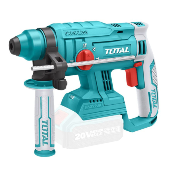 Rotomartillo Inalámbrico 20V – Motor Brushless | Total TRHLI2201