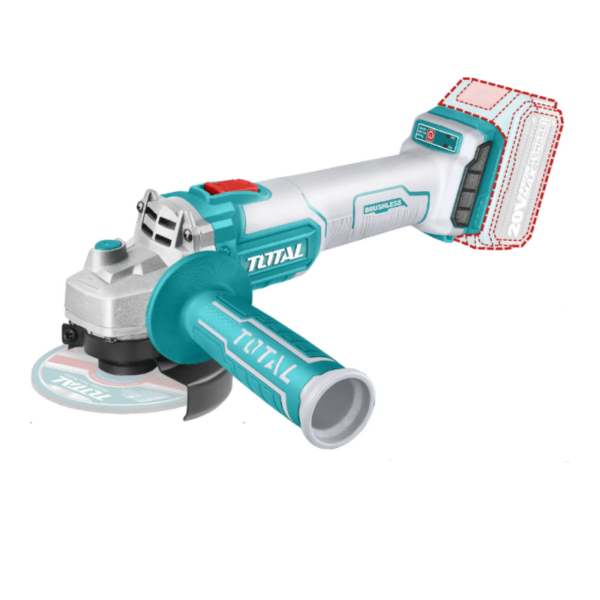 Amoladora Brushless 4.5" 20V con Batería y Cargador – TAGLI2011587
