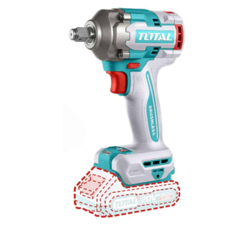 Llave de Impacto 400Nm - TOTAL TIWLI20401 - Imagen 2