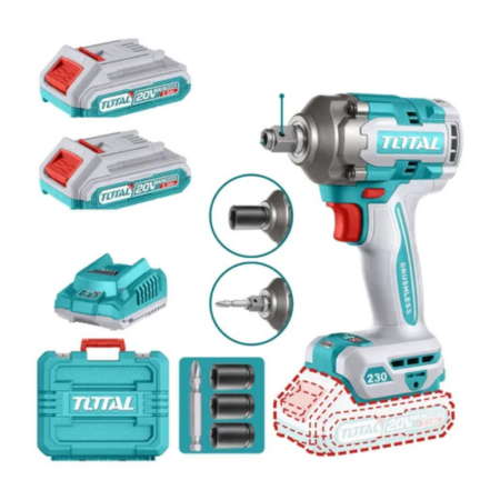 Llave de Impacto 20V 230Nm Brushless 1/2" + Atornillador | TIWLI20236 - Imagen 2