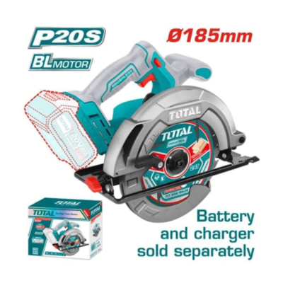 Sierra Circular Inalámbrica 20V Total TSLI1851 7' Brushless Industrial