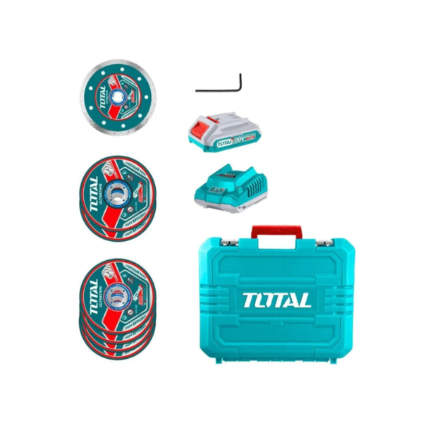 Mini Amoladora Inalámbrica Total 20V - TAGLI76012