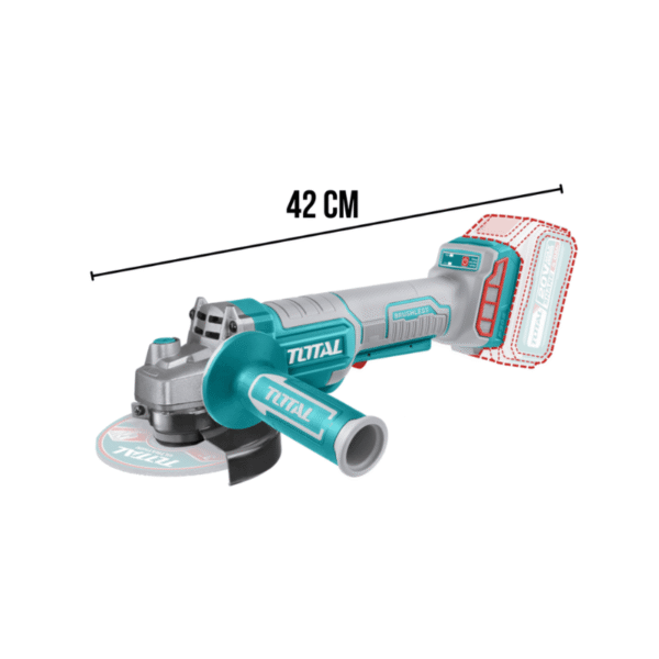 Amoladora Angular Inalámbrica Total TAGLI2111561 4 ½' 20V