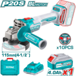 Amoladora Angular Brushless 20V Total TAGLI211541 115mm