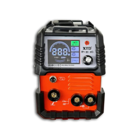 Máquina De Soldar Mig Mma Tig 200amp Sin Gas 3 En 1 Xtd - Imagen 4