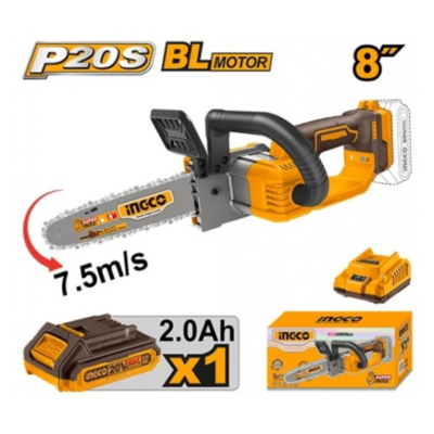 Motosierra Inalámbrica 8” 20V Brushless Ingco CGSLI20851