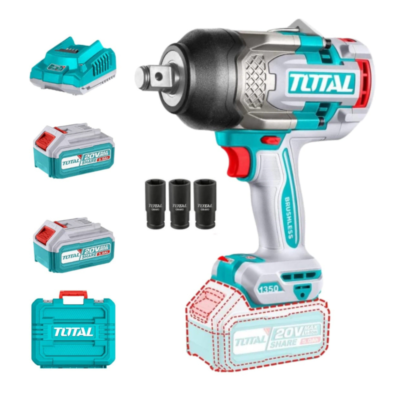 Llave de Impacto Total TIWLI20135 20V con 2 Baterías y Maletín