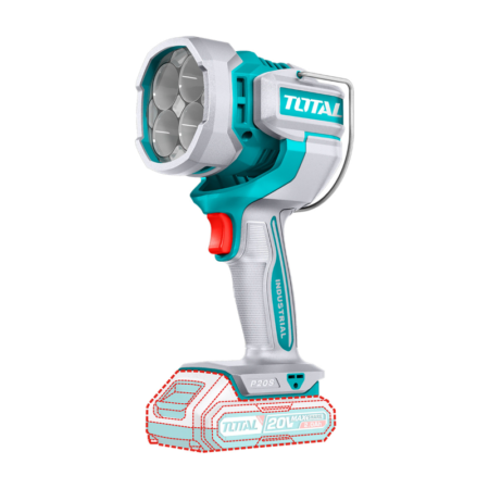 Kit de Herramientas TOTAL 20V TOSLI241196 con Pistola de Calor, Chicharra Inalámbrica y Lámpara LED - Imagen 3