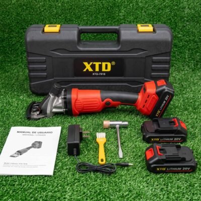 Inicio 19 Esquiladora Eléctrica Inalámbrica para Ovejas y Alpacas XTD 690W – 2 Baterías