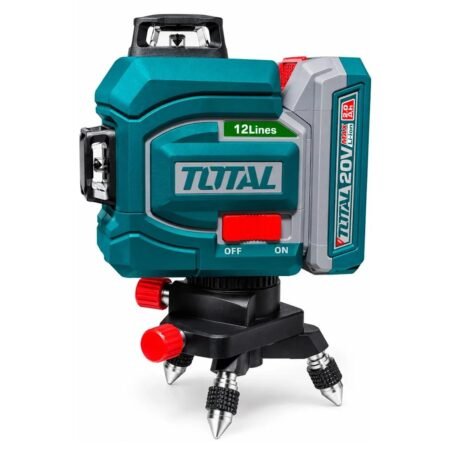 Nivel Láser 3D TOTAL 20V TLL3012165 12 Líneas, 2 Baterías