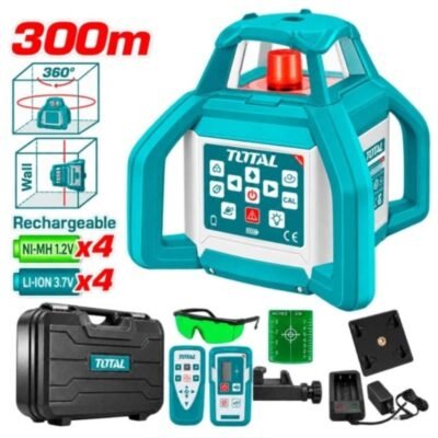 Inicio 21 Nivel Láser Rotativo TOTAL TLRL30051